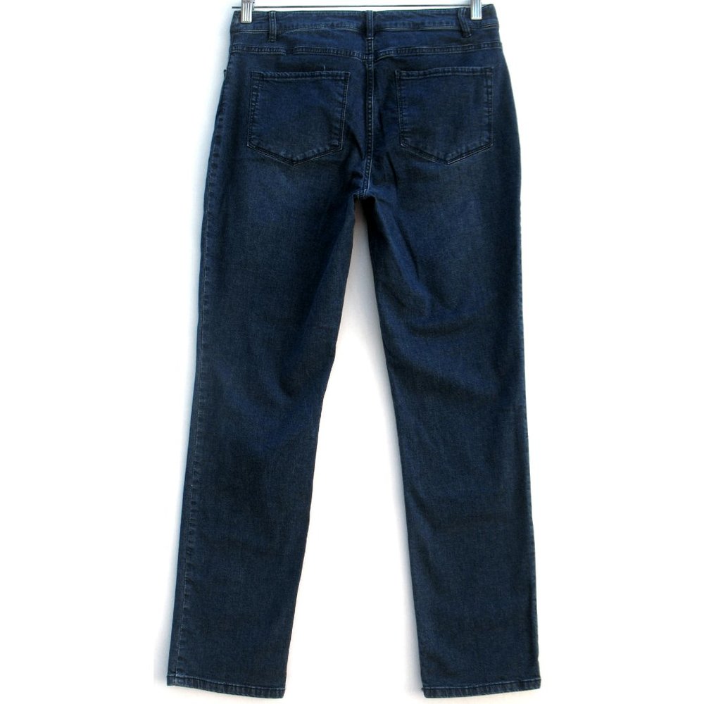 J.Jill Tried & True Fit Slim Leg Slash Pkts Sz 10 - Picture 1 of 6